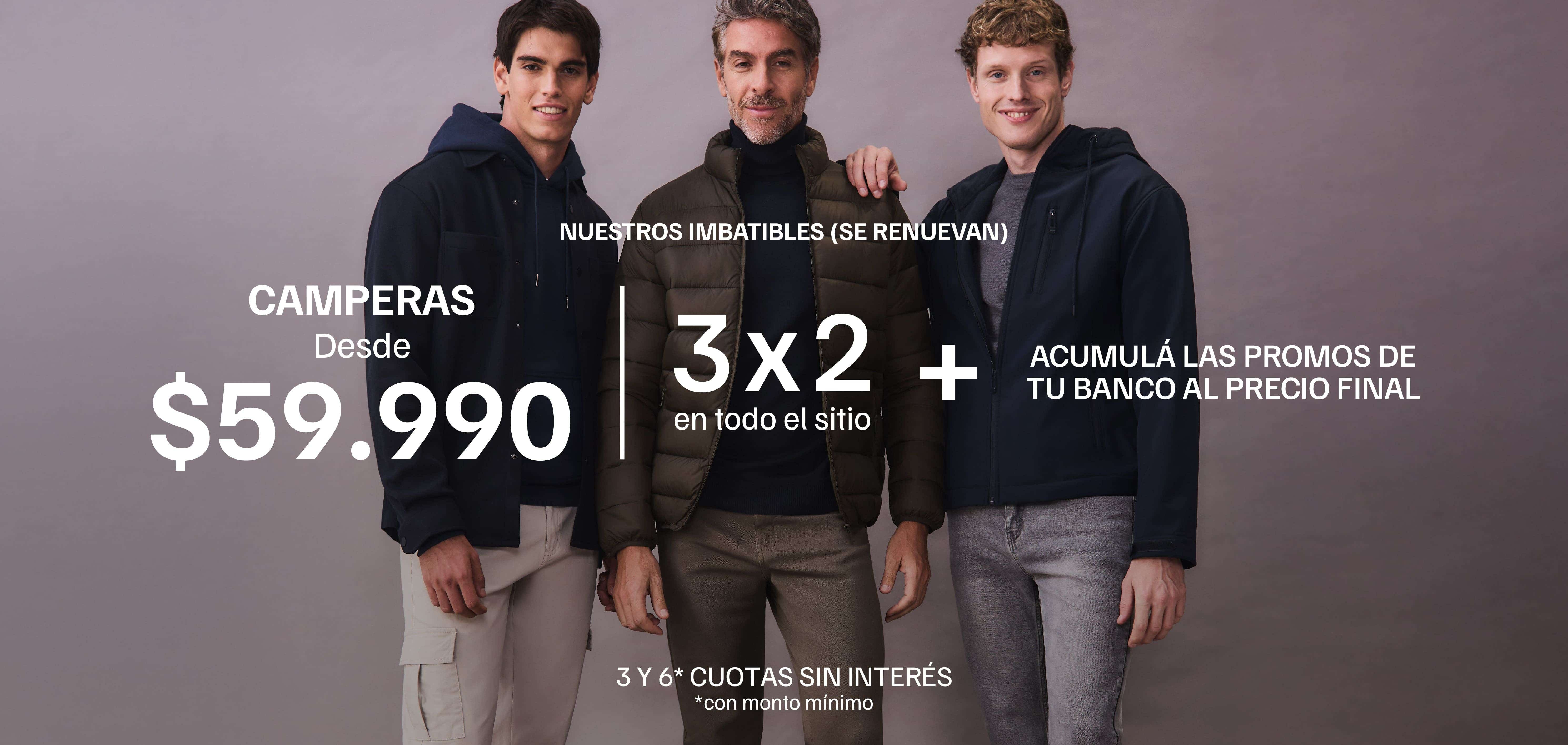 3x2 en todo el sitio 3x2 en todo el sitio